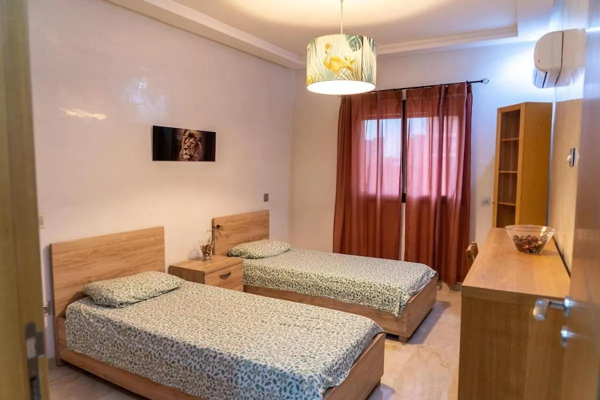 Two Bed Luxury Appt With Air Conditioning Parking And Pool Marrakesh Apartment