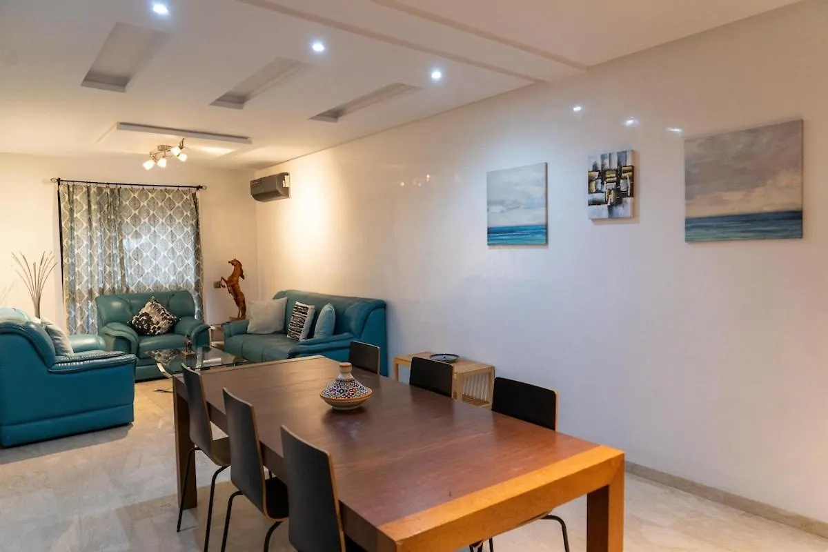 Two Bed Luxury Appt With Air Conditioning Parking And Pool Marrakesh